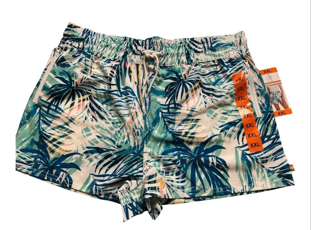 Ocean Pacific tropical print shorts sz XXL NWT